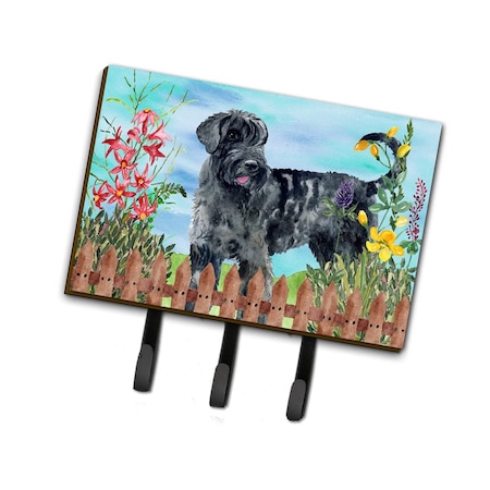 Jensendistributionservices Giant Schnauzer Spring Leash or Key Holder MI1707377